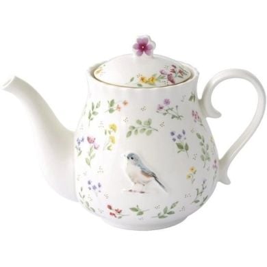 Чайник 850 мл з порцеляни FANCY GARDEN POZZI MILANO M006R3490FGAR