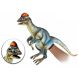 Дилофозавр Hansa Creation іграшка на руку 50 см реалістична м'яка іграшка 7754