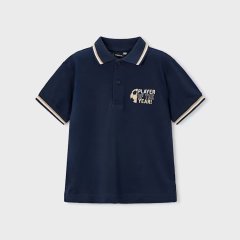 Футболка-поло для мальчика Mayoral 110 Синий 3108