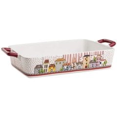 Форма для запекания Paese Mio красная 37x22 Egan 8055267582020