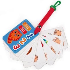 Игра настольная карта на ремне. Цифры и счет Vladi Toys VT2000-23