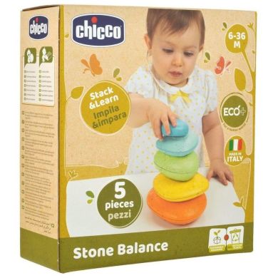 Іграшка розвиваюча Балансуючі камінці серії Eco+ Chicco 10492.00