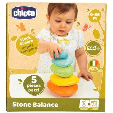 Развивающая игрушка Балансирующие камни серии Eco+ Chicco 10492.00
