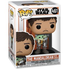 Ігрова фігурка FUNKO POP! серії Мандалорець МАНДАЛОРЕЦЬ З ГРОГУ Funko 54525