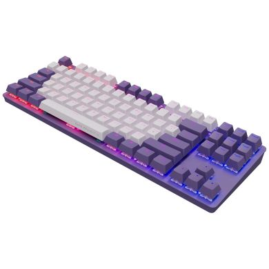 Ігрова клавіатура DARK PROJECT KD87A Mech. g3ms Sapphire ENG/UA Violet/Grey (DPO-KD-87A-400300-GMT) DPO-KD-87A-400300-GMT