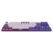 Игровая клавиатура DARK PROJECT KD87A Mech. g3ms Sapphire ENG/RUS Violet/Grey (DPO-KD-87A-400300-GMT) DPO-KD-87A-400300-GMT