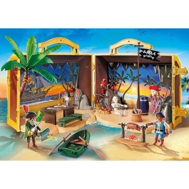 Ігровий набір Playmobil Пересувний піратський острів 83 ел 70150