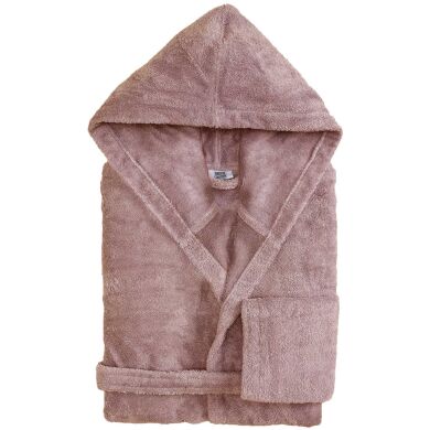 Халат PERLA с капюшоном, Размер M, MARGOT Biancoperla Розовый