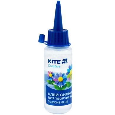 Клей силіконовий, 60 мл, ковпачок-дозатор Kite Creative K-1135
