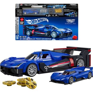 Коллекционная машинка-конструктор Cadillac серии Speed ​​Mattel Brick Shop JFR89