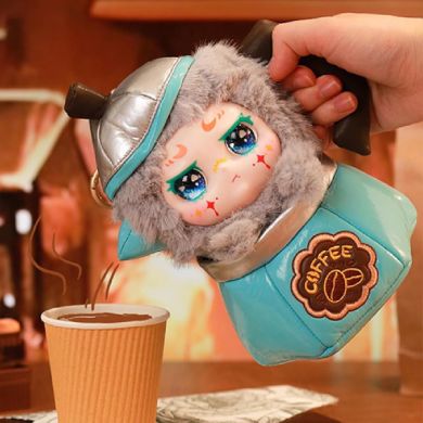 Коллекционная мягкая игрушка с кольцом POP TOP Kimmon - КАВАЙНАЯ КОФЕЯ (в дисп., в асс.) 556023