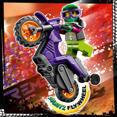 Конструктор Каскадерський мотоцикл для ставання дибки Lego City 60296