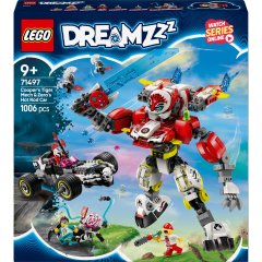 Конструктор Робот-тигр Купера и Хот-род авто Зеро LEGO DREAMZzz 71497