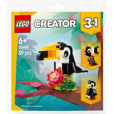 Конструктор Тропический тукан LEGO Bags Creator 30688