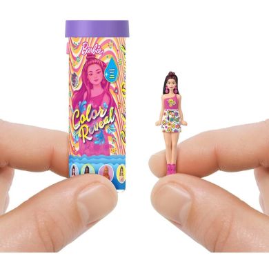 Миникуколка-сюрприз Barbie Color Reveal серии Mini BarbieLand &ndash; радужные и стильные JCR08