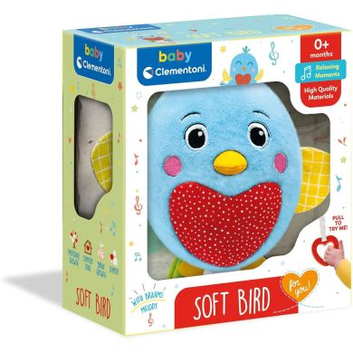 Музыкальная игрушка на кроватку Clementoni Soft bird Clementoni 17794