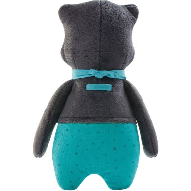 М'яка іграшка для сну MyHummy Teddy Bear Max датчиком сну 5907637944484, Графітовий
