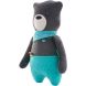 Мягкая игрушка для сна MyHummy Teddy Bear Max датчиком сна 5907637944484, Графитовый