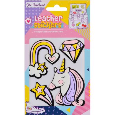 Набор наклеек YES Leather stikers Unicorn 531620