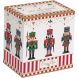 Набор солонки и перечницы h9см из фарфора в коробке NUTCRACKER POZZI MILANO 2191NUTC