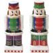 Набор солонки и перечницы h9см из фарфора в коробке NUTCRACKER POZZI MILANO 2191NUTC