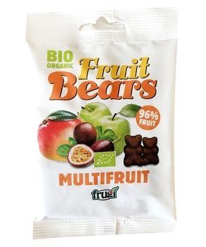 Органические фруктовые медвежуйки со вкусом яблока, манго и маракуйи Fruit Bears HODK-004852