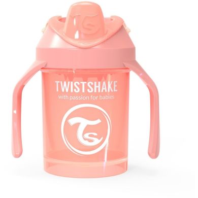 Поильник Twistshake Pastel светло-персиковый 230 мл 78318, Персиковый