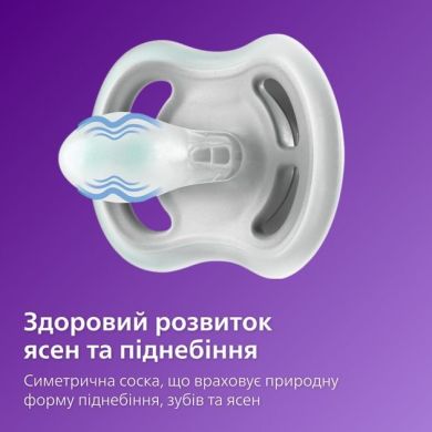 Пустушка Avent Ultra Air 0-6 міс, ортодонтична, 2шт, для дівчат SCF085/59