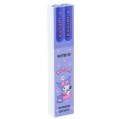 Ручка гелевая пиши-стирай, 2шт в пенале, Hello Kitty, синяя Kite HK24-069-1