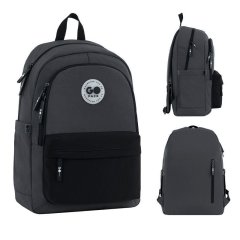 Рюкзак GoPack Education Teens 141L черный серый GO26-141L-4