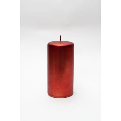 Свеча цилиндрическая 150x70 матовый красный Candele Firenze PL150070T68C 8026159040065