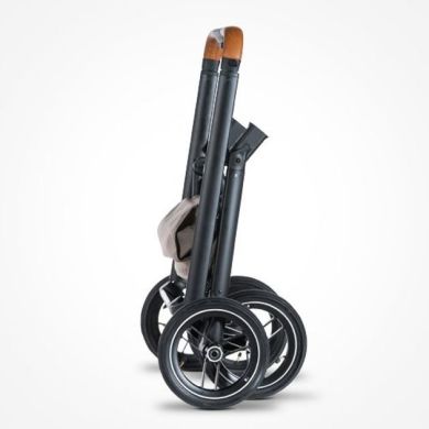 Универсальная коляска 2 в 1 Dubatti One Marble Black 583127-MB