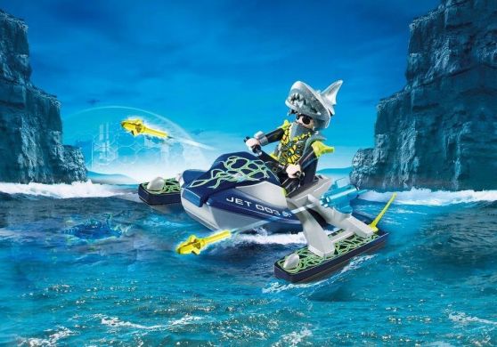 Водний скутер Playmobil команди а.к.у.л.а 70007