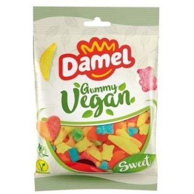 Желейные конфеты Damel веганский микс 80 г Sugared vegan Sweet mix 66333