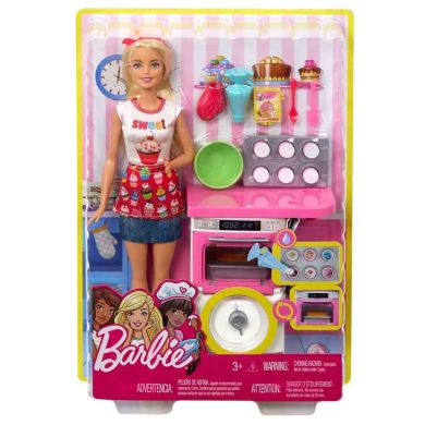 Ігровий набір Barbie Барбі Пекар FHP57