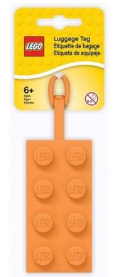 Багажна бирка LEGO CLASSIC помаранчева 4006151-52608