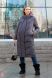 Двухстороннее пальто для беременных Yula mama из плащевки графитовый S Tokyo