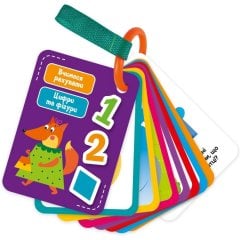 Игра настольная карта на ремне. Цифры и фигуры Vladi Toys VT2000-11