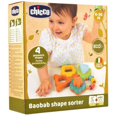 Развивающая игрушка Баобаб первый сортер серии Eco+ Chicco 10493.00