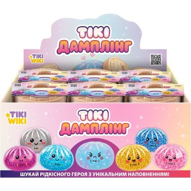 Іграшка-сквіш TIKI WIKI ТІКІ ДАМПЛІНГ (у диспл.) Tiki Wiki JC-BS0506