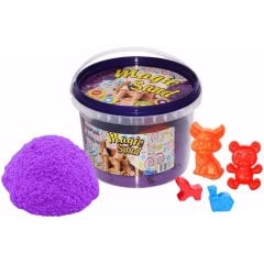 Кинетический песок Magic Sand сиреневый в ведре 500 г 371-4