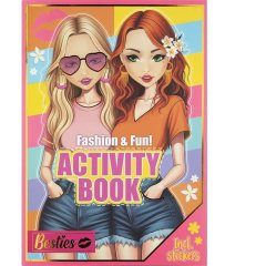Книга для творчества &laquo;Мода и развлечения&raquo; с наклейками Besties 990201 Besties 990201
