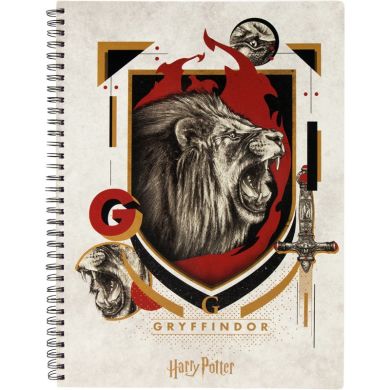 Коледж-блок Kite Harry Potter Гаррі Поттер , А4, 80 аркушів, клітинка, HP20-247-3