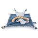 Комфортер-Мягкая игрушка DouDou Мишка Ours голубой коллекция NAISSANCE DC4059