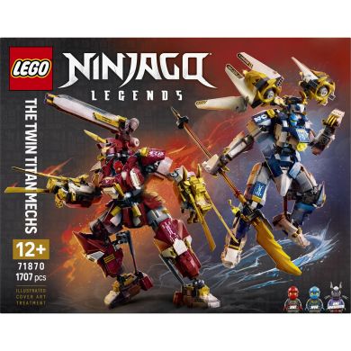 Конструктор Близнюки роботи-Титани Lego Ninjago 71870