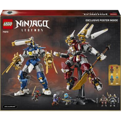 Конструктор Близнюки роботи-Титани Lego Ninjago 71870
