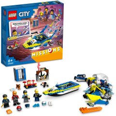 Конструктор Детективные миссии водной полиции LEGO City 60355