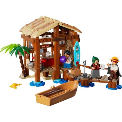 Конструктор Хижина в Поселке Ветряной мельницы LEGO ONE PIECE 75636