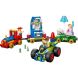 Конструктор Празднование из истории Игрушек: поезд и авто для гонки LEGO Disney Pixar 43264