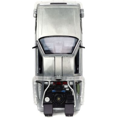Машина металлическая Jada Назад в будущее 1 Машина времени со световым эффектом, масш. 1:24, 8 + JADA 253255038